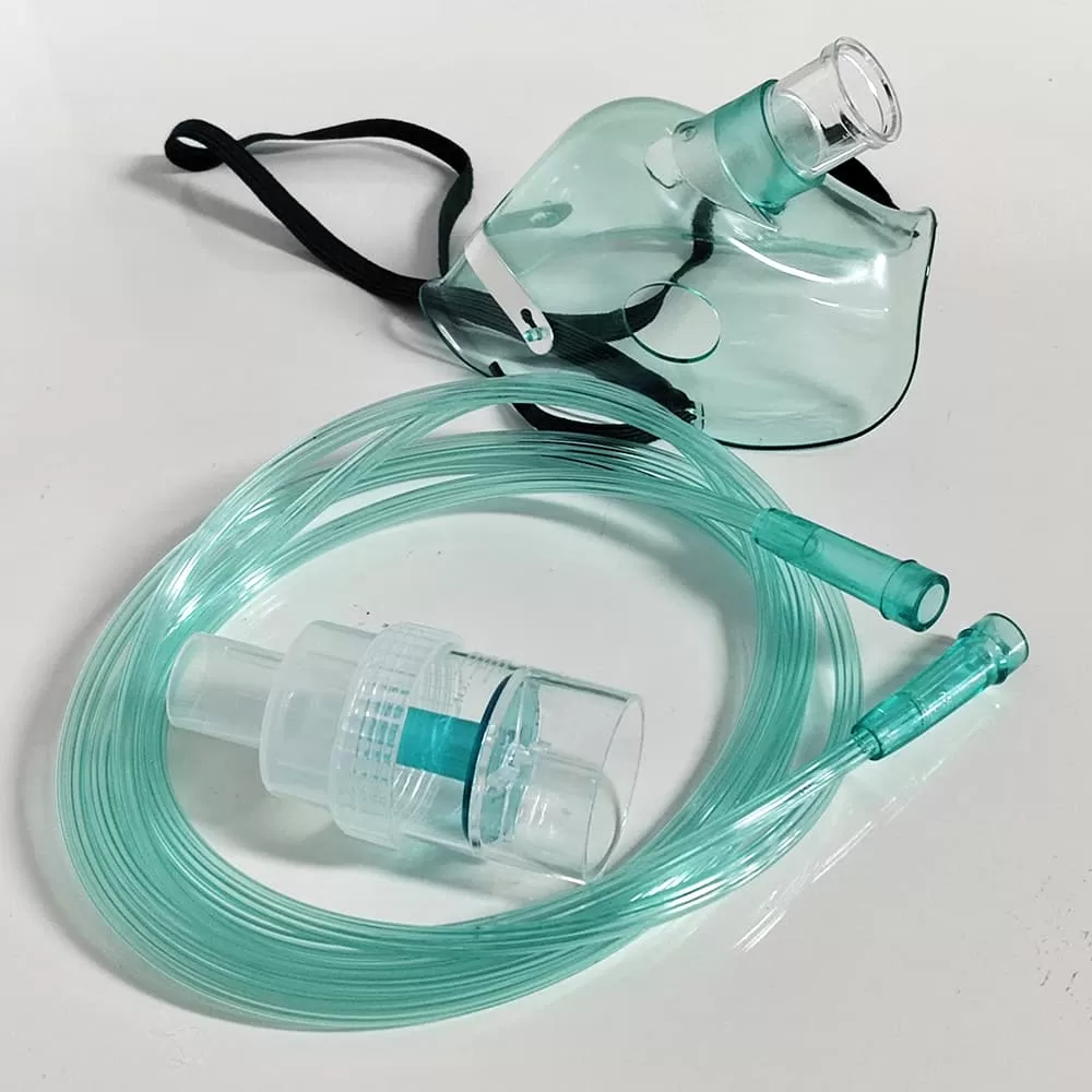 <strong>Disposable Medical Nebulizer Mask with Tubing | Adult & Pediatric</strong>